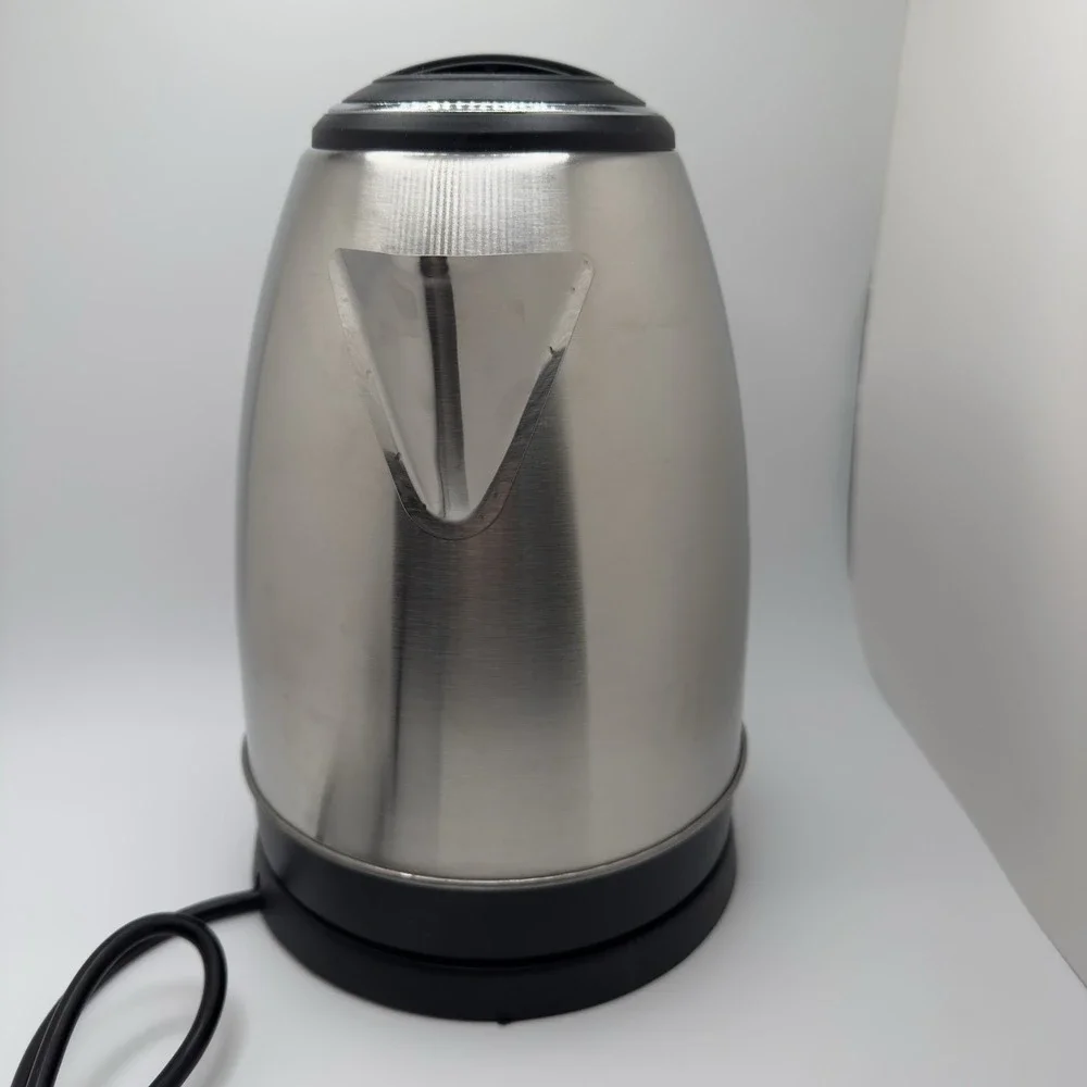 Electric Stainless Steel Kettle 1.7L Hot Water Boiler Auto Shut-Off Quick Heatin